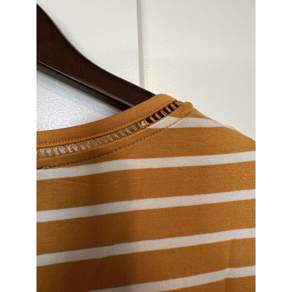 Tommy Hilfiger Women's Top Short Sleeve Size Large NWT Striped - Picture 5 of 9